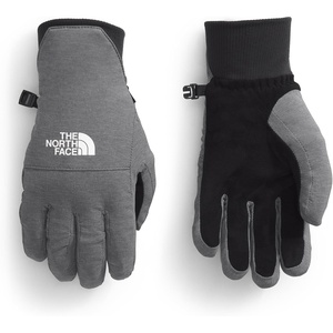 The North Face womens Shelbe Raschel Etip Glove – Insulated & Water Repellent, Touchscreen Compatible, Soft Fleece Lining(Smoked Pearl Heather)