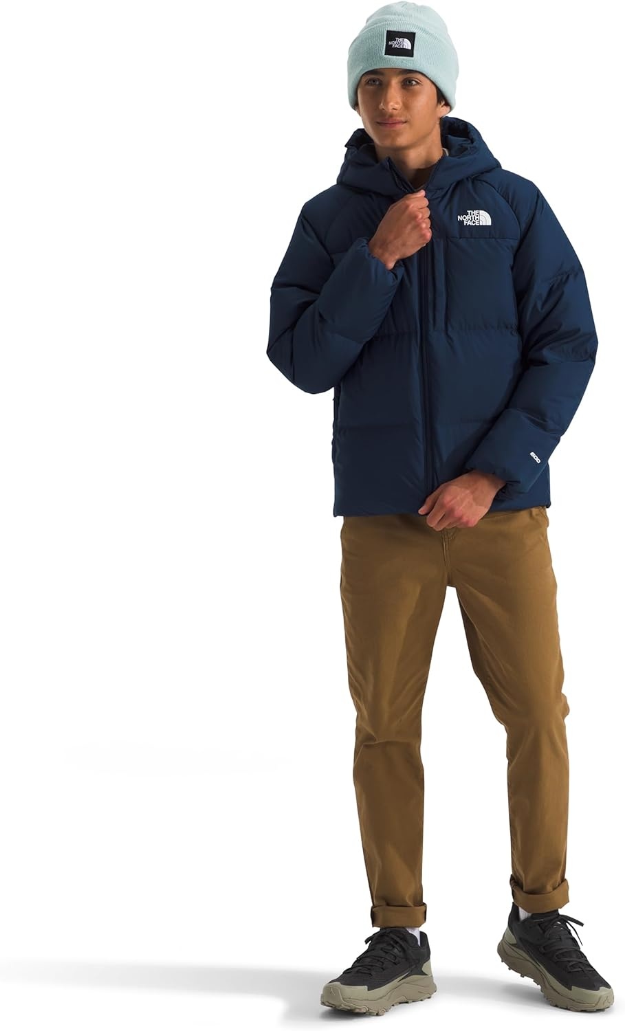 image:imageNorth Down Hooded Jacket BoysBlue
