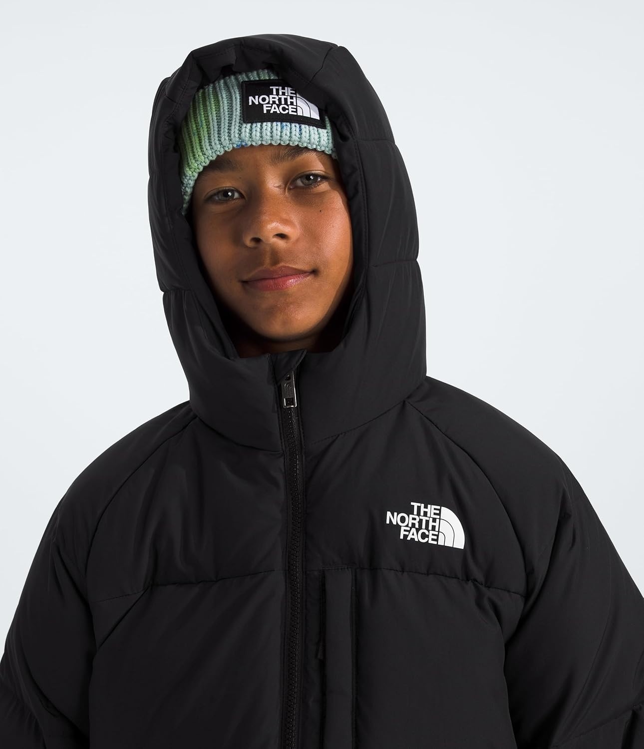 image:imageNorth Down Hooded Jacket BoysTnf Black