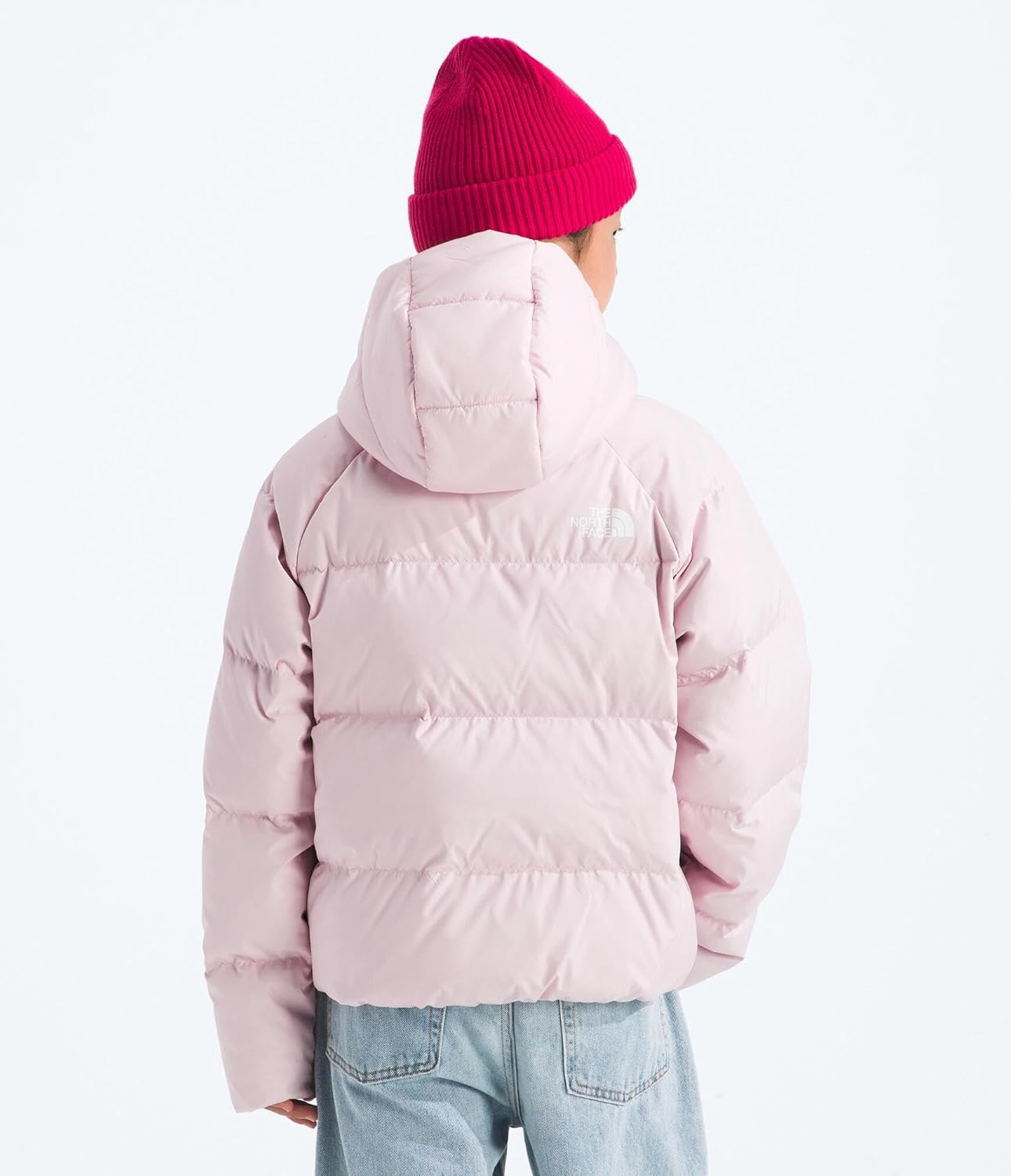 image:imageNorth Down Hooded Jacket GirlsPale Blossom