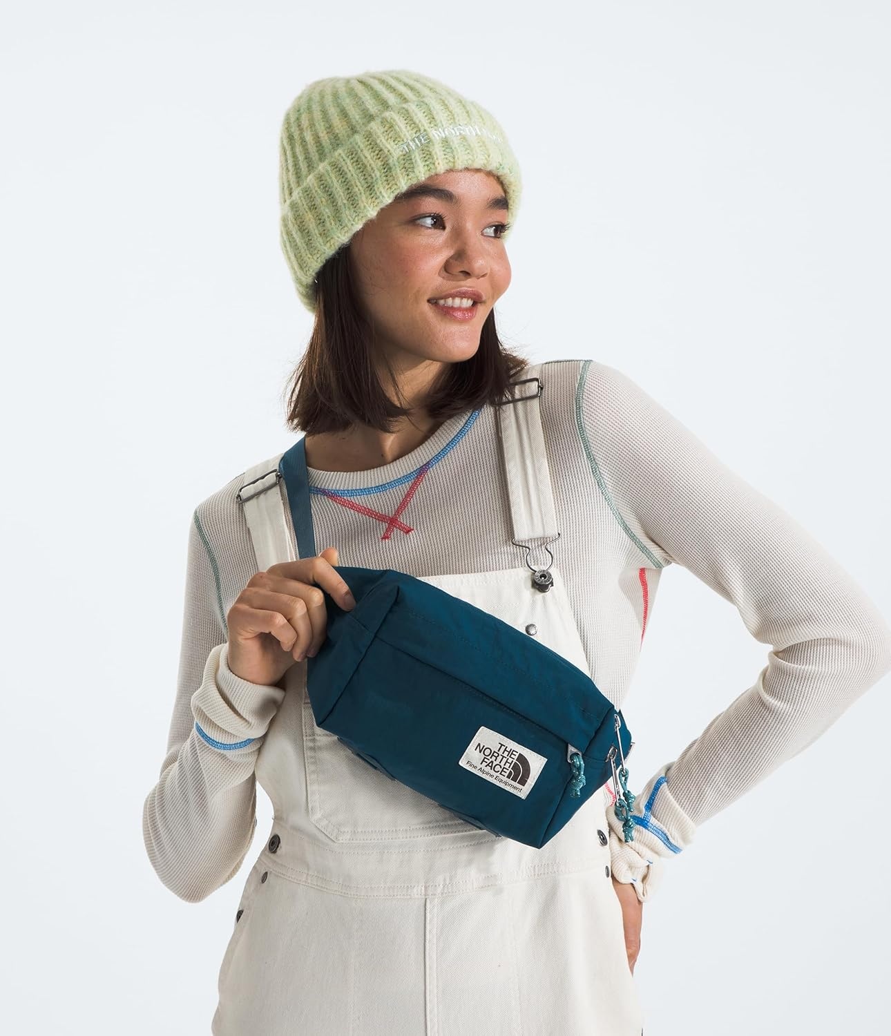 image:imageTHE NORTH FACE Berkeley Lumbar Bag Waterrepellent Fanny Pack for Men amp Women External Pocket amp Adjustable StrapMidnight PetrolAlgae Blue