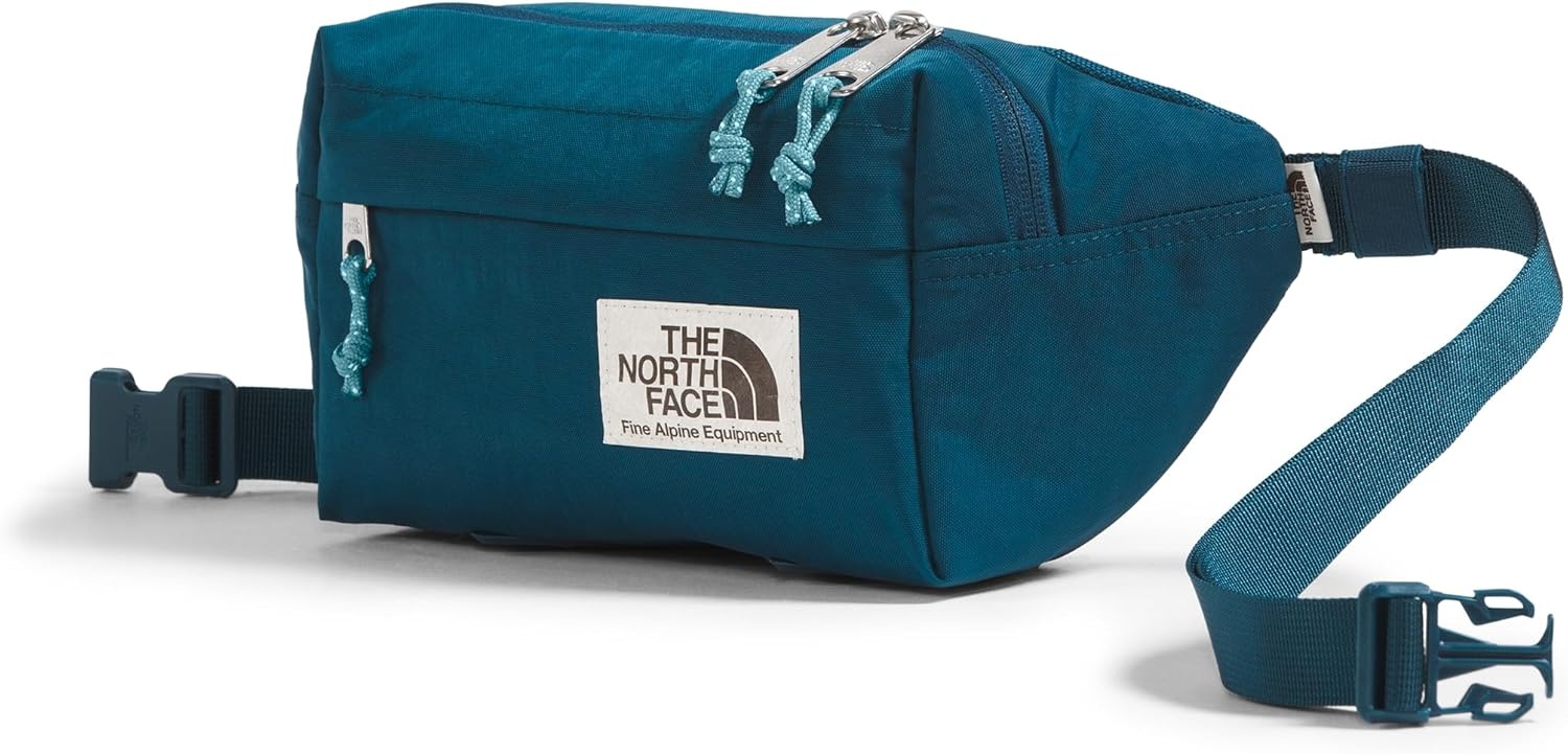 image:imageTHE NORTH FACE Berkeley Lumbar Bag Waterrepellent Fanny Pack for Men amp Women External Pocket amp Adjustable StrapMidnight PetrolAlgae Blue