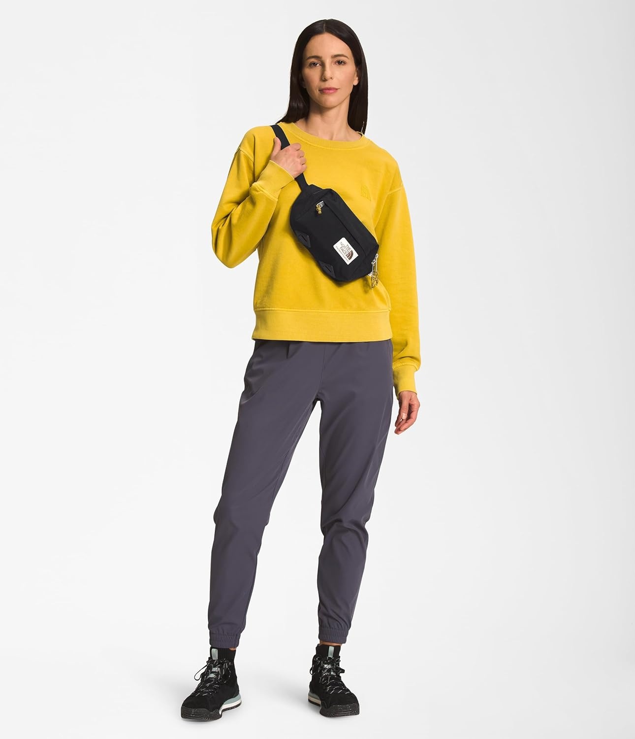 image:imageTHE NORTH FACE Berkeley Lumbar Bag Waterrepellent Fanny Pack for Men amp Women External Pocket amp Adjustable StrapTNF BlackMineral GoldNPF