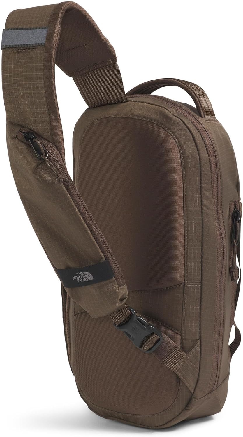 image:imageTHE NORTH FACE Borealis SIing Bag Crossbody Adjustable Strap Water Repellent Finish Multiple Compartments Tablet SleeveSmokey BrownLatte