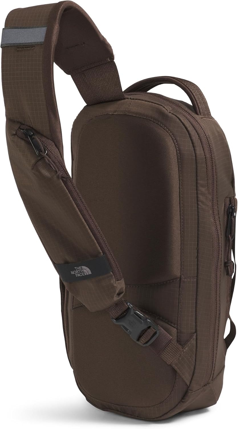 image:imageTHE NORTH FACE Borealis SIing Bag Crossbody Adjustable Strap Water Repellent Finish Multiple Compartments Tablet SleeveSmokey BrownLatte