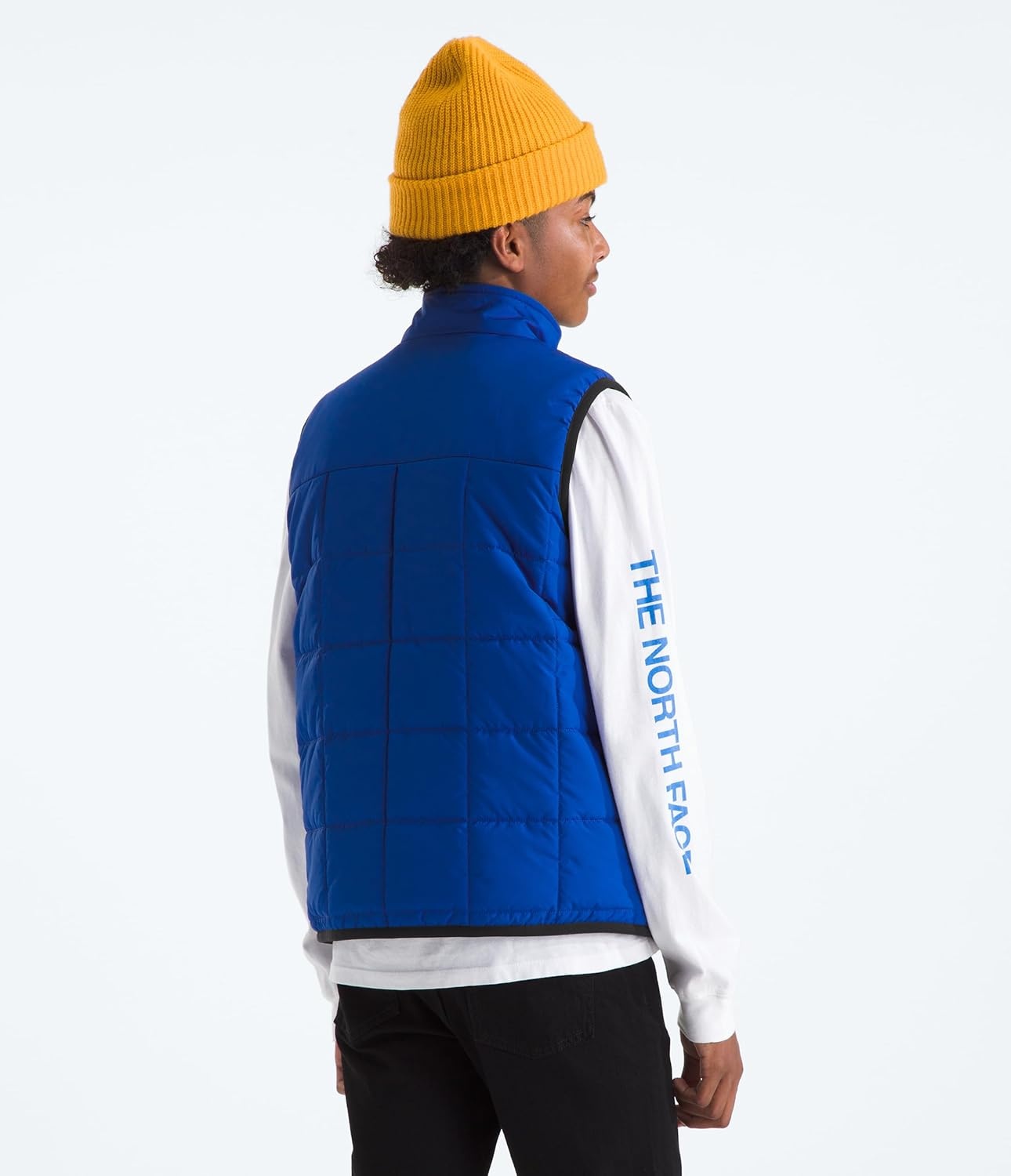 image:imageTHE NORTH FACE Boys Reversible Shasta Vest Midweight Puffer Vest With Synthetic Insulation Fleece Lining amp Water RepellentTnf Blue