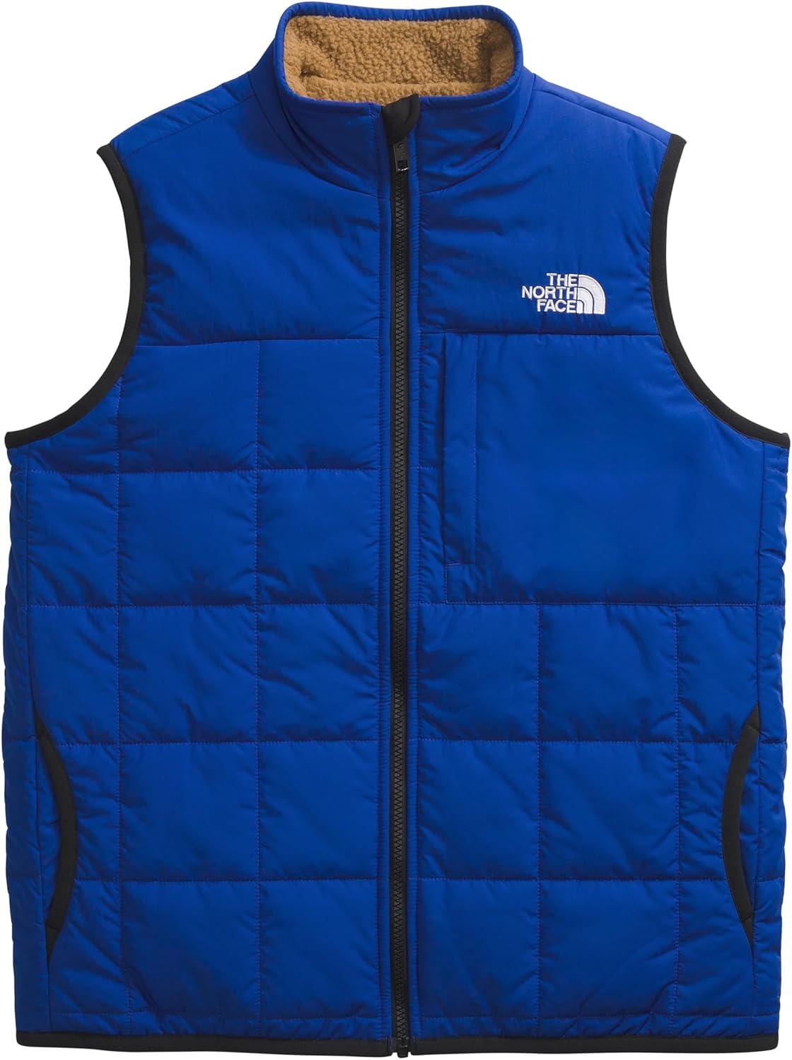 image:imageTHE NORTH FACE Boys Reversible Shasta Vest Midweight Puffer Vest With Synthetic Insulation Fleece Lining amp Water RepellentTnf Blue