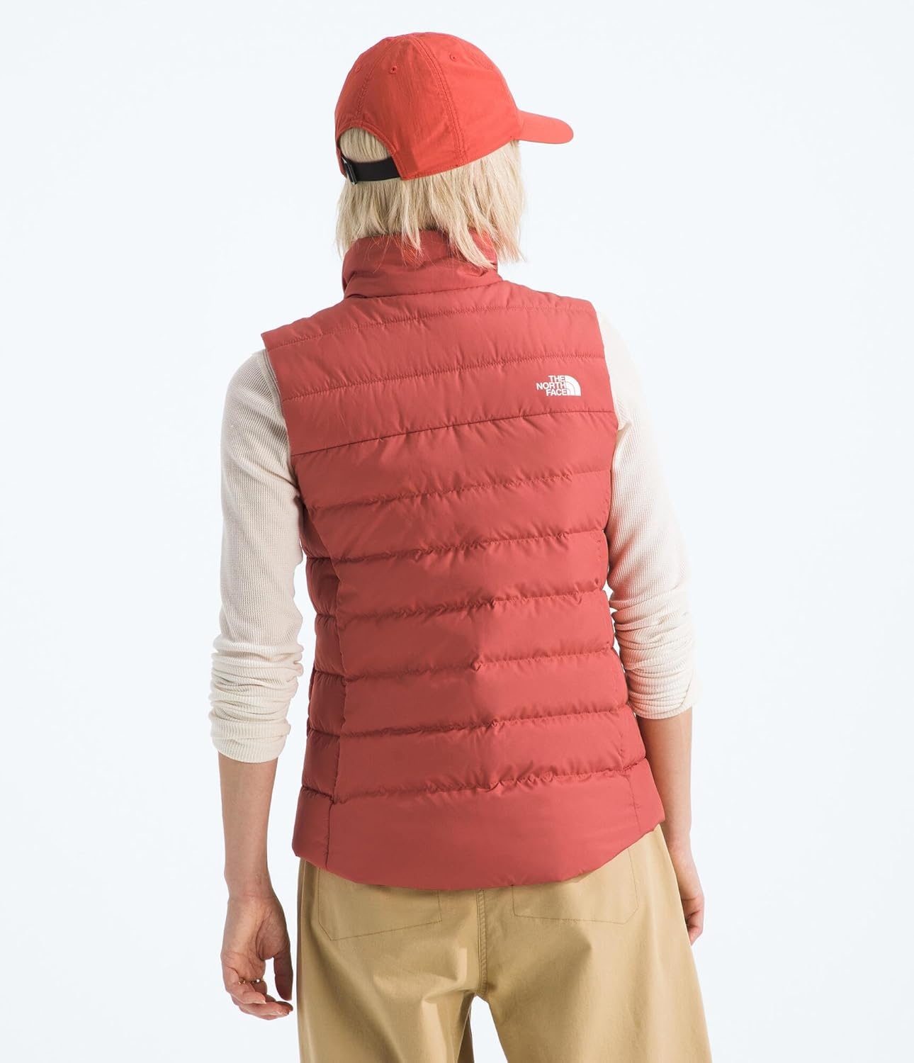 image:imageTHE NORTH FACE Womens Aconcagua 3 Insulated Vest Wind Resistant Water Repellent 600 Fill Waterfowl Down InsulationMars Dust