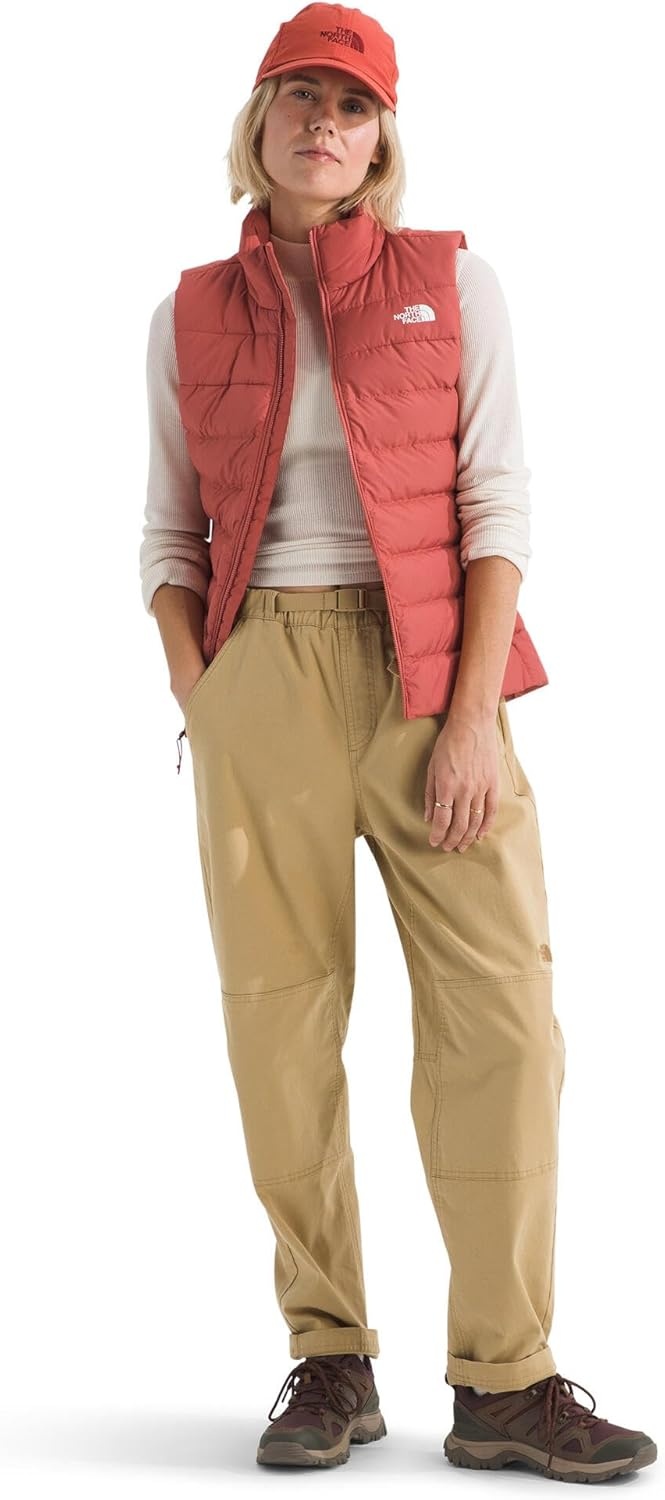 image:imageTHE NORTH FACE Womens Aconcagua 3 Insulated Vest Wind Resistant Water Repellent 600 Fill Waterfowl Down InsulationMars Dust