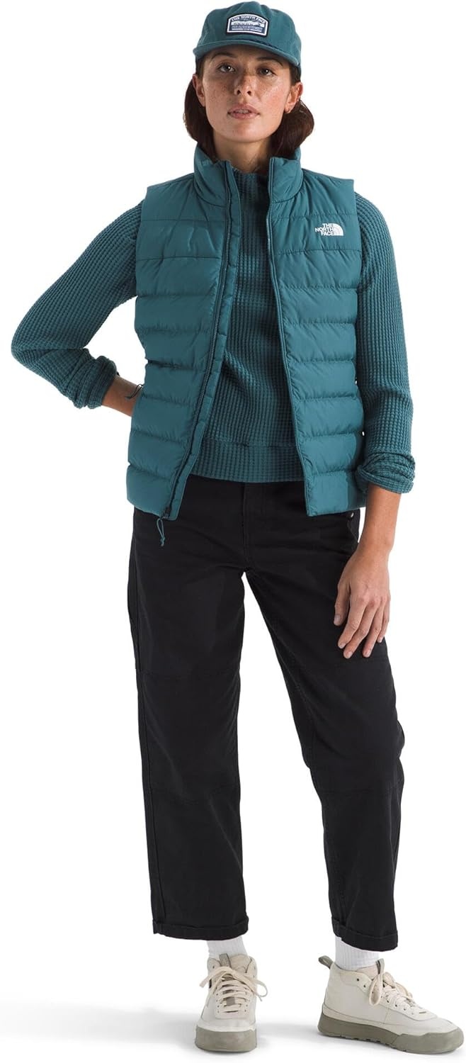 image:imageTHE NORTH FACE Womens Aconcagua 3 Insulated Vest Wind Resistant Water Repellent 600 Fill Waterfowl Down InsulationSpace