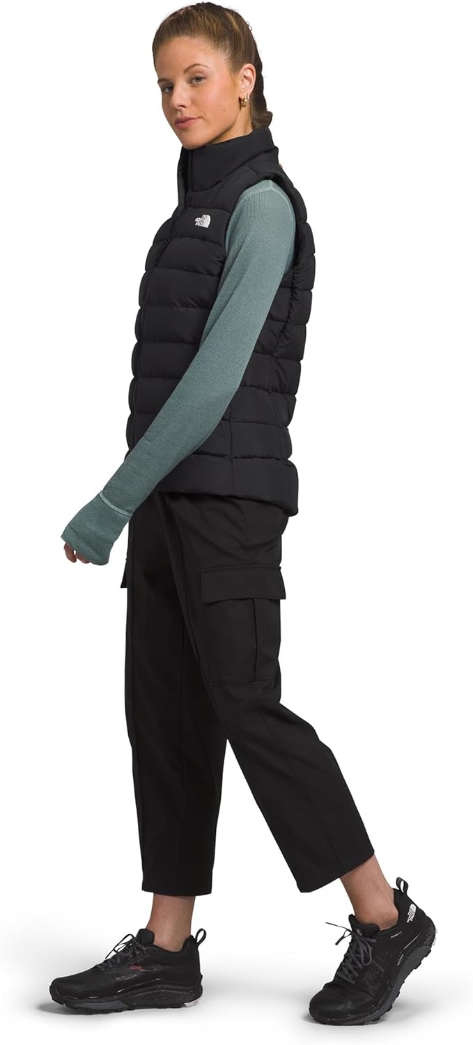 image:imageTHE NORTH FACE Womens Aconcagua 3 Insulated Vest Wind Resistant Water Repellent 600 Fill Waterfowl Down InsulationTnf Blacknpf