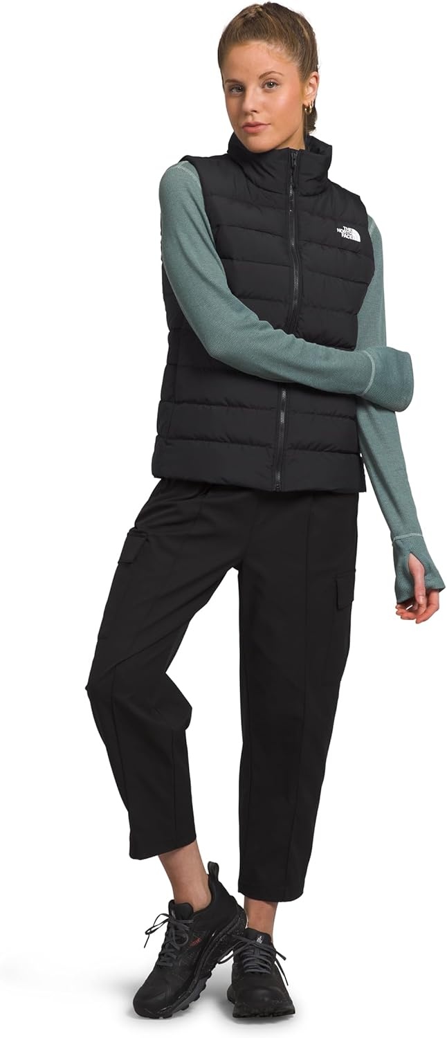 image:imageTHE NORTH FACE Womens Aconcagua 3 Insulated Vest Wind Resistant Water Repellent 600 Fill Waterfowl Down InsulationTnf Blacknpf