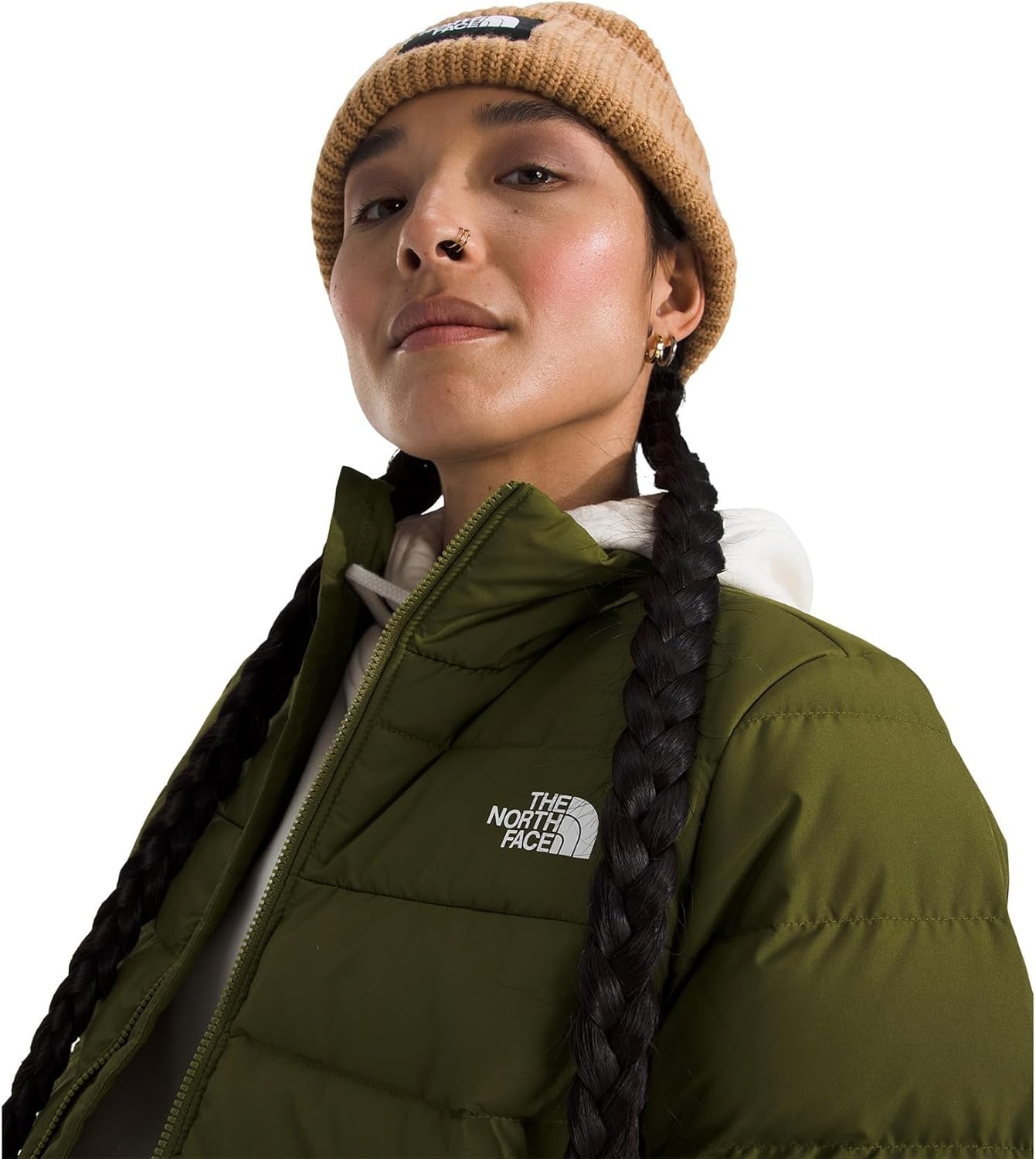 image:imageTHE NORTH FACE Womens Aconcagua 3 Jacket Wind Resistant Water Repellent 600 Fill Waterfowl Down InsulationForest Olive