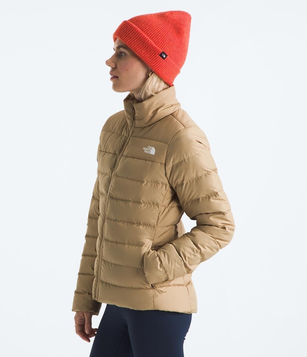 image:imageTHE NORTH FACE Womens Aconcagua 3 Jacket Wind Resistant Water Repellent 600 Fill Waterfowl Down InsulationKhaki Stone