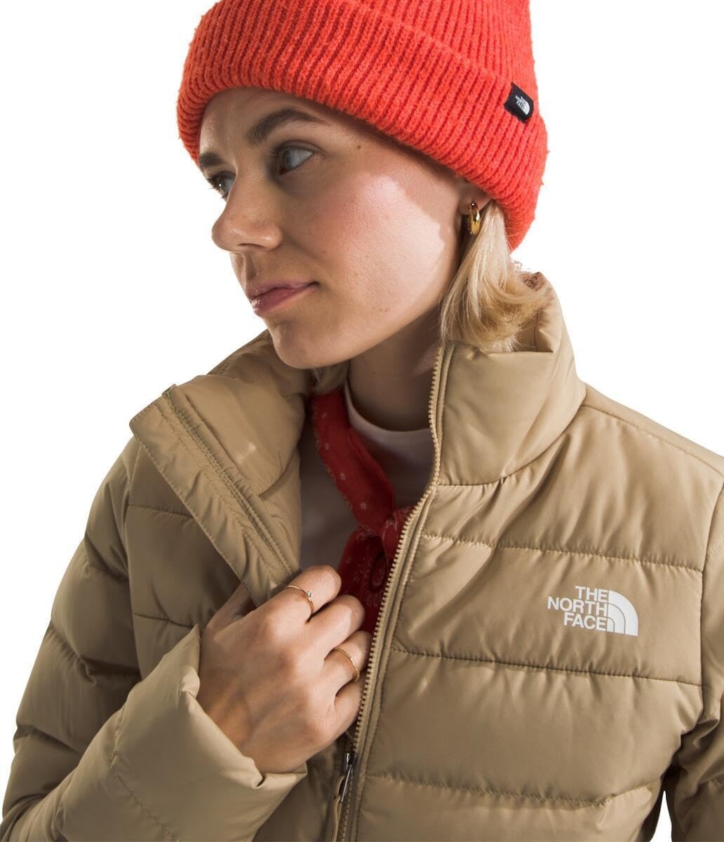 image:imageTHE NORTH FACE Womens Aconcagua 3 Jacket Wind Resistant Water Repellent 600 Fill Waterfowl Down InsulationKhaki Stone