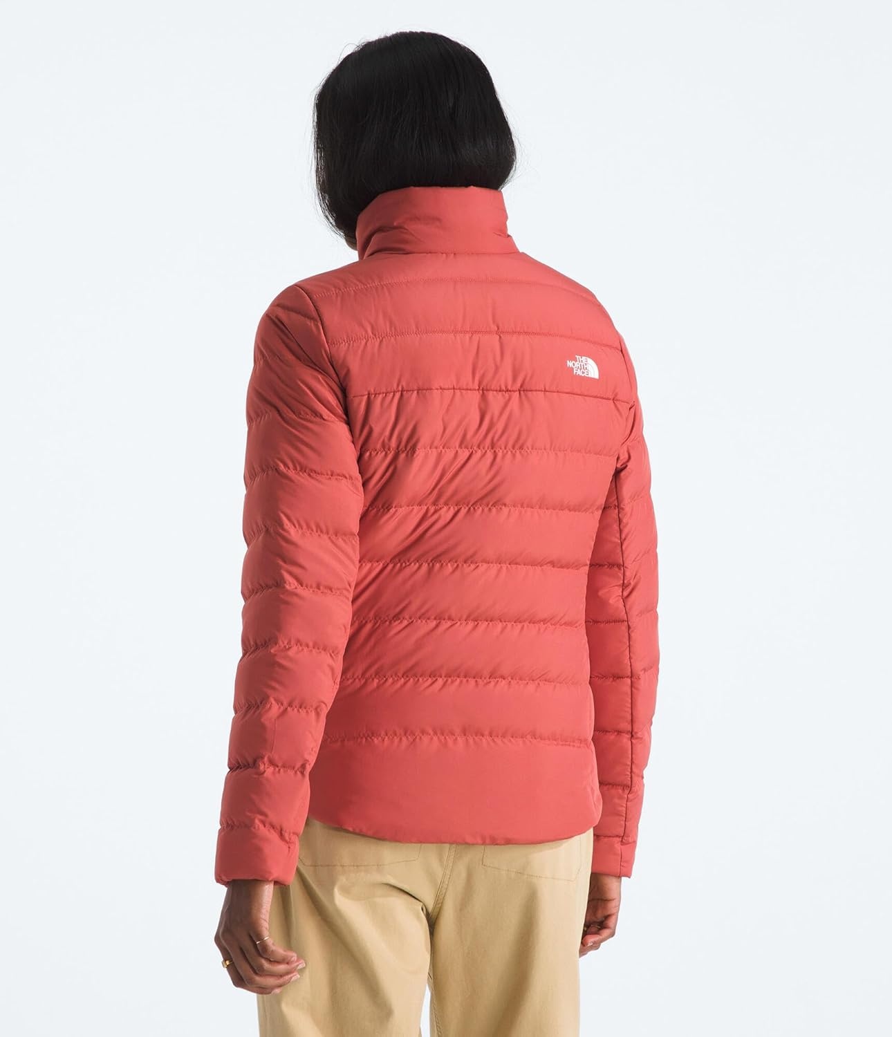 image:imageTHE NORTH FACE Womens Aconcagua 3 Jacket Wind Resistant Water Repellent 600 Fill Waterfowl Down InsulationMars Dust