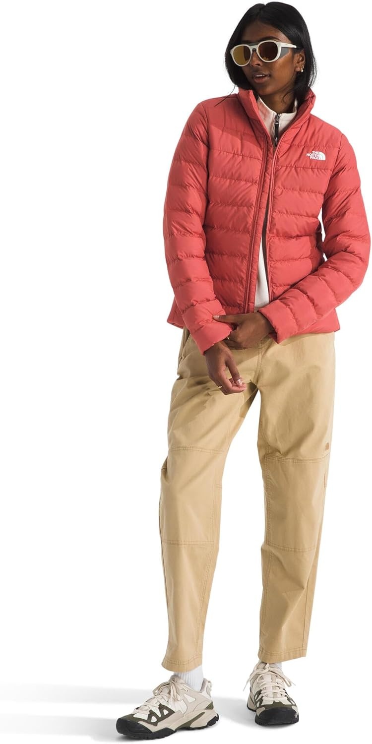 image:imageTHE NORTH FACE Womens Aconcagua 3 Jacket Wind Resistant Water Repellent 600 Fill Waterfowl Down InsulationMars Dust