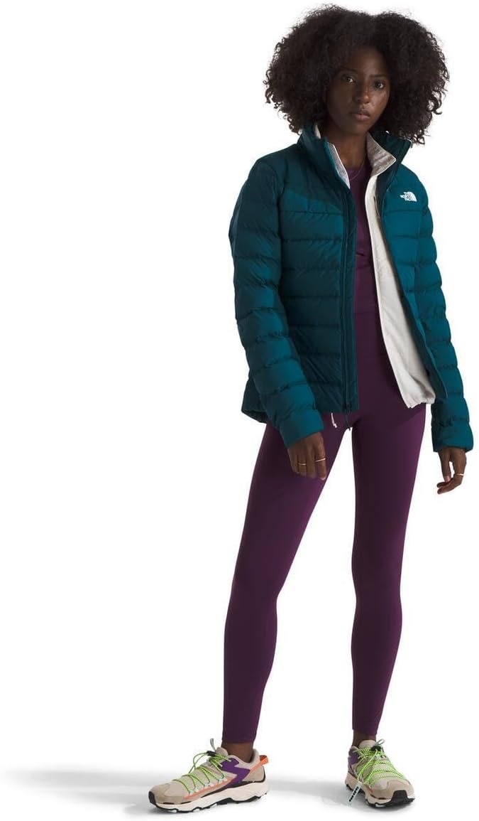 image:imageTHE NORTH FACE Womens Aconcagua 3 Jacket Wind Resistant Water Repellent 600 Fill Waterfowl Down InsulationMidnight Petrol