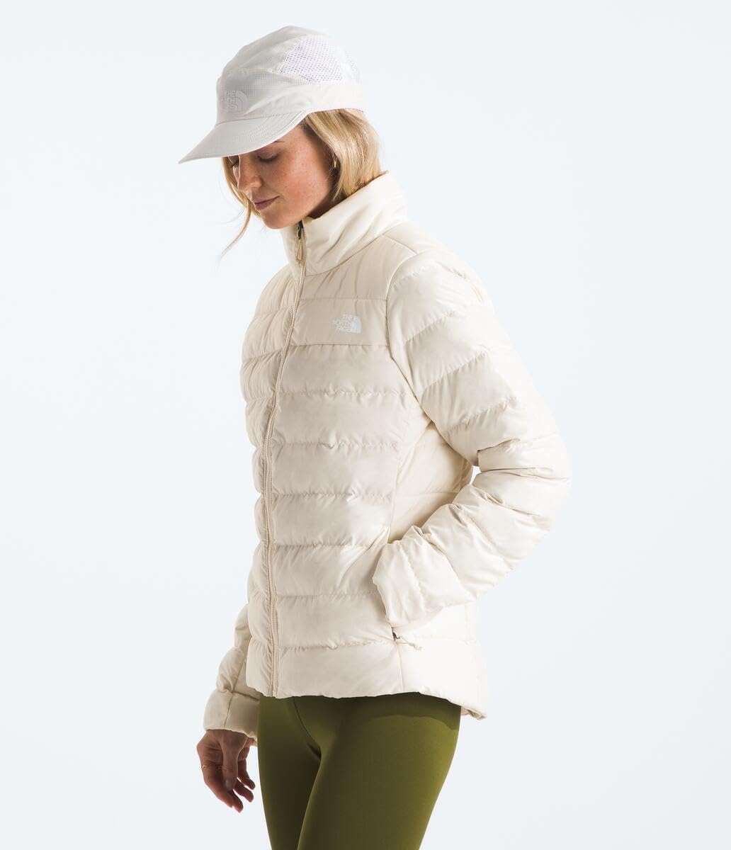image:imageTHE NORTH FACE Womens Aconcagua 3 Jacket Wind Resistant Water Repellent 600 Fill Waterfowl Down InsulationWhite Dune