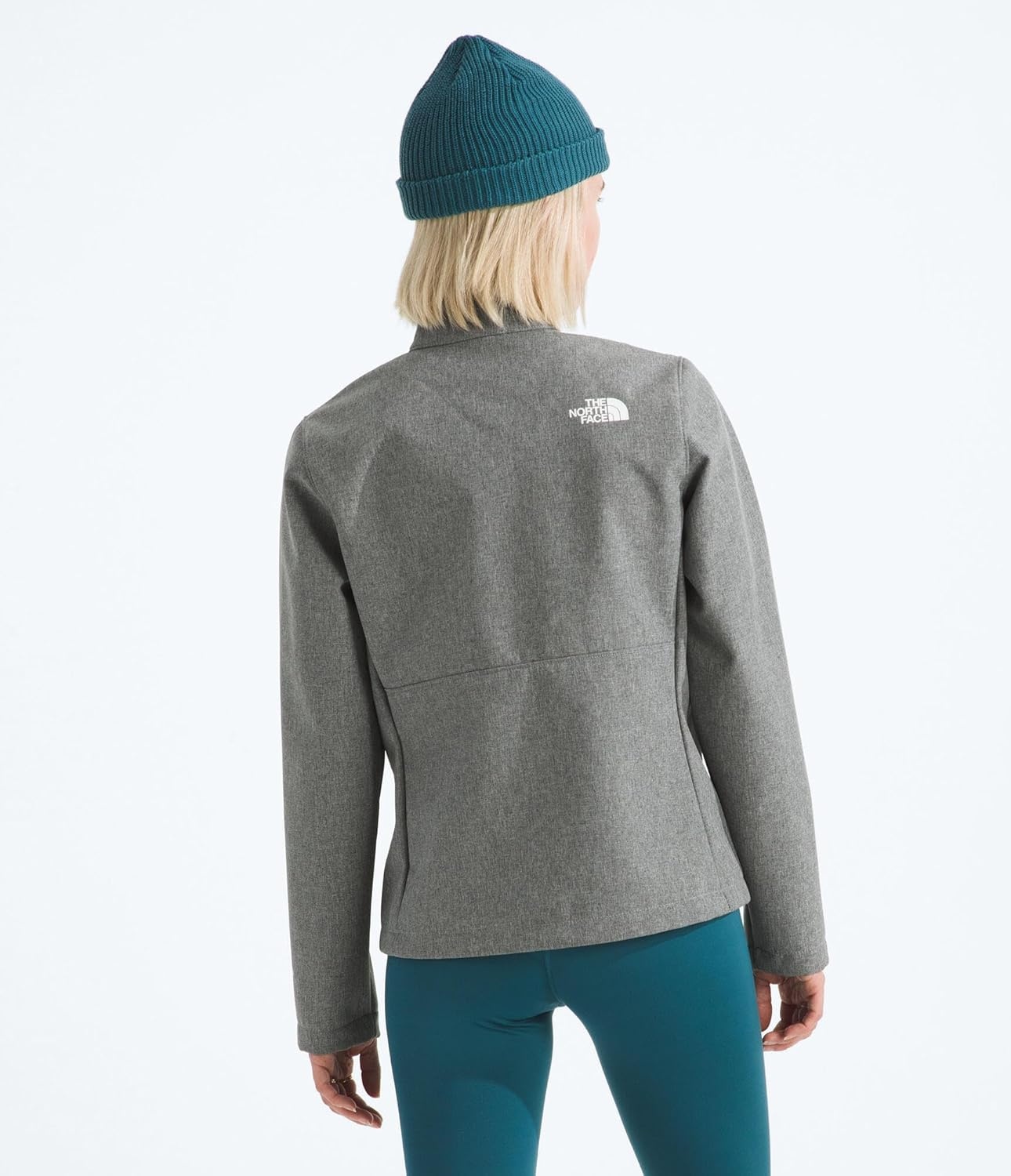 image:imageTHE NORTH FACE Womens Apex Bionic 3 Jacket Water amp Wind Resistant Softshell with Zip Chest amp Hand Pockets Adjustable HemTnf Medium Grey Heather