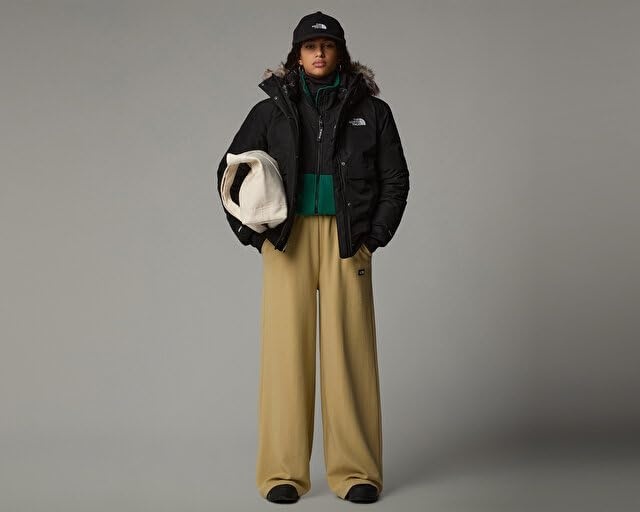 image:imageTHE NORTH FACE Womens Arctic Bomber Down Insulated Waterproof Shell Adjustable Hood With Fauxfur Dualentry PocketsTnf Blacknpf