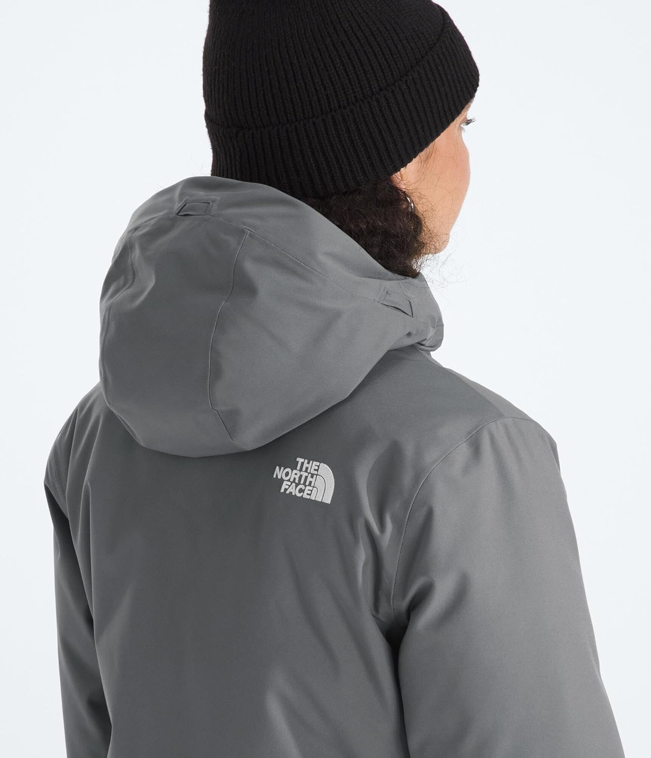 image:imageTHE NORTH FACE Womens Arctic Parka Standard amp Plus Size Waterproof Shell Recycled Down Insulation Adjustable HoodSmoked Pearl