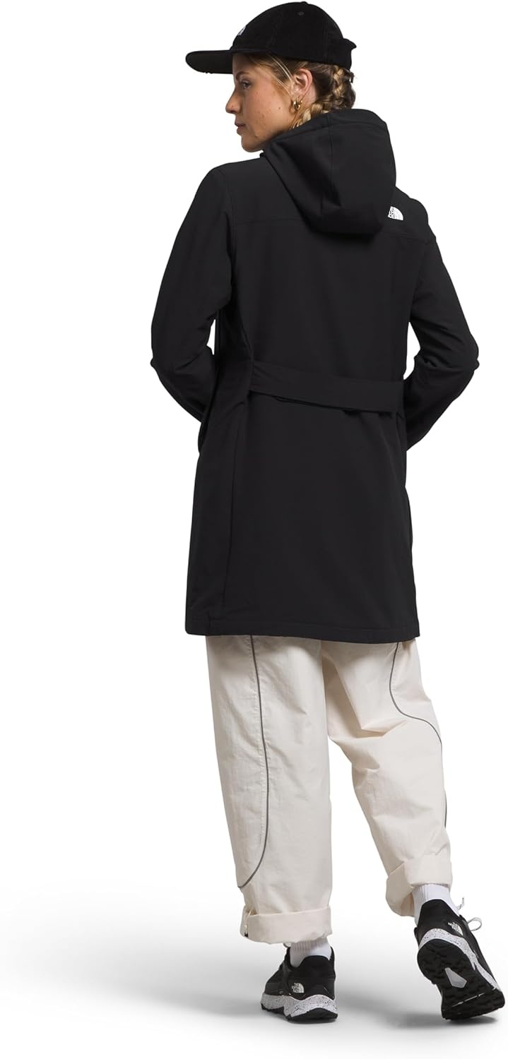 image:imageTHE NORTH FACE Womens Shelbe Raschel Hooded Parka Fleece Lining Attached Hood Zip Pockets Wind amp Water ResistantTnf Blacknpf