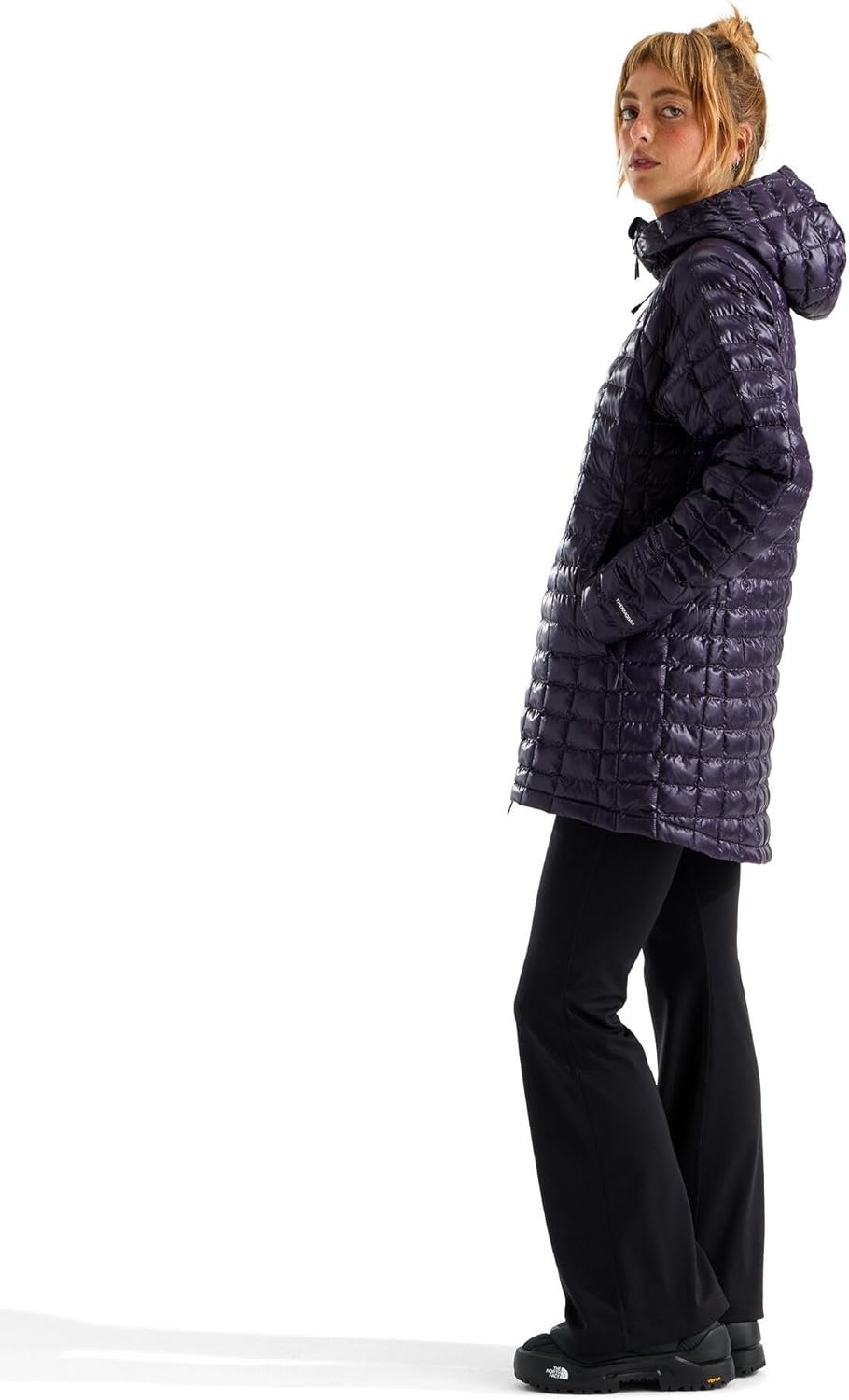 image:imageTHE NORTH FACE Womens Thermoball Hooded Parka Standard amp Plus Size High Loft Insulation Wind amp Water ResistantEndless Dusk