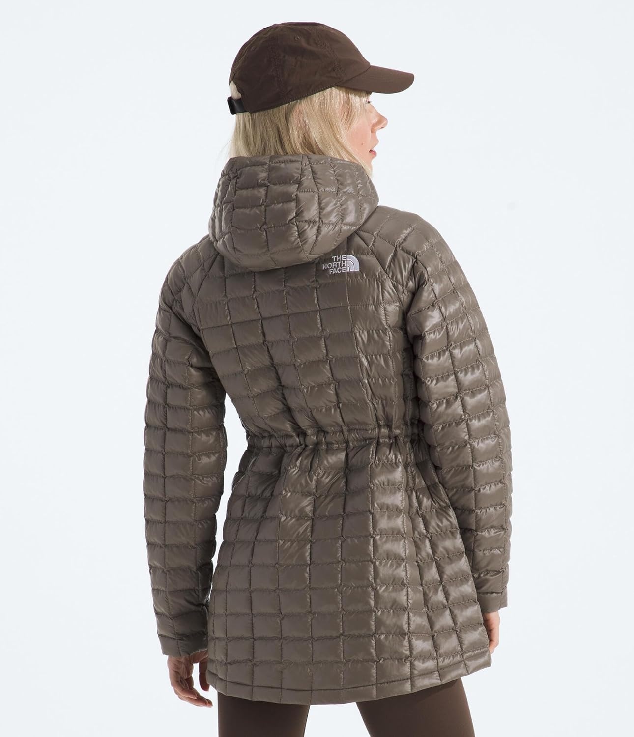 image:imageTHE NORTH FACE Womens Thermoball Hooded Parka Standard amp Plus Size High Loft Insulation Wind amp Water ResistantMocha Brown