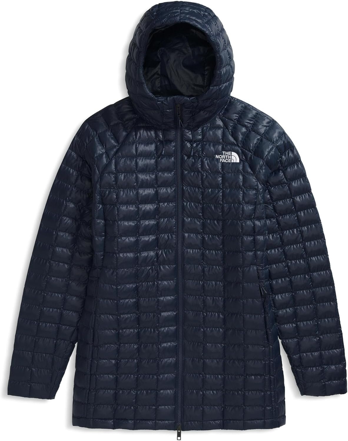 image:imageTHE NORTH FACE Womens Thermoball Hooded Parka Standard amp Plus Size High Loft Insulation Wind amp Water ResistantSummit Navy