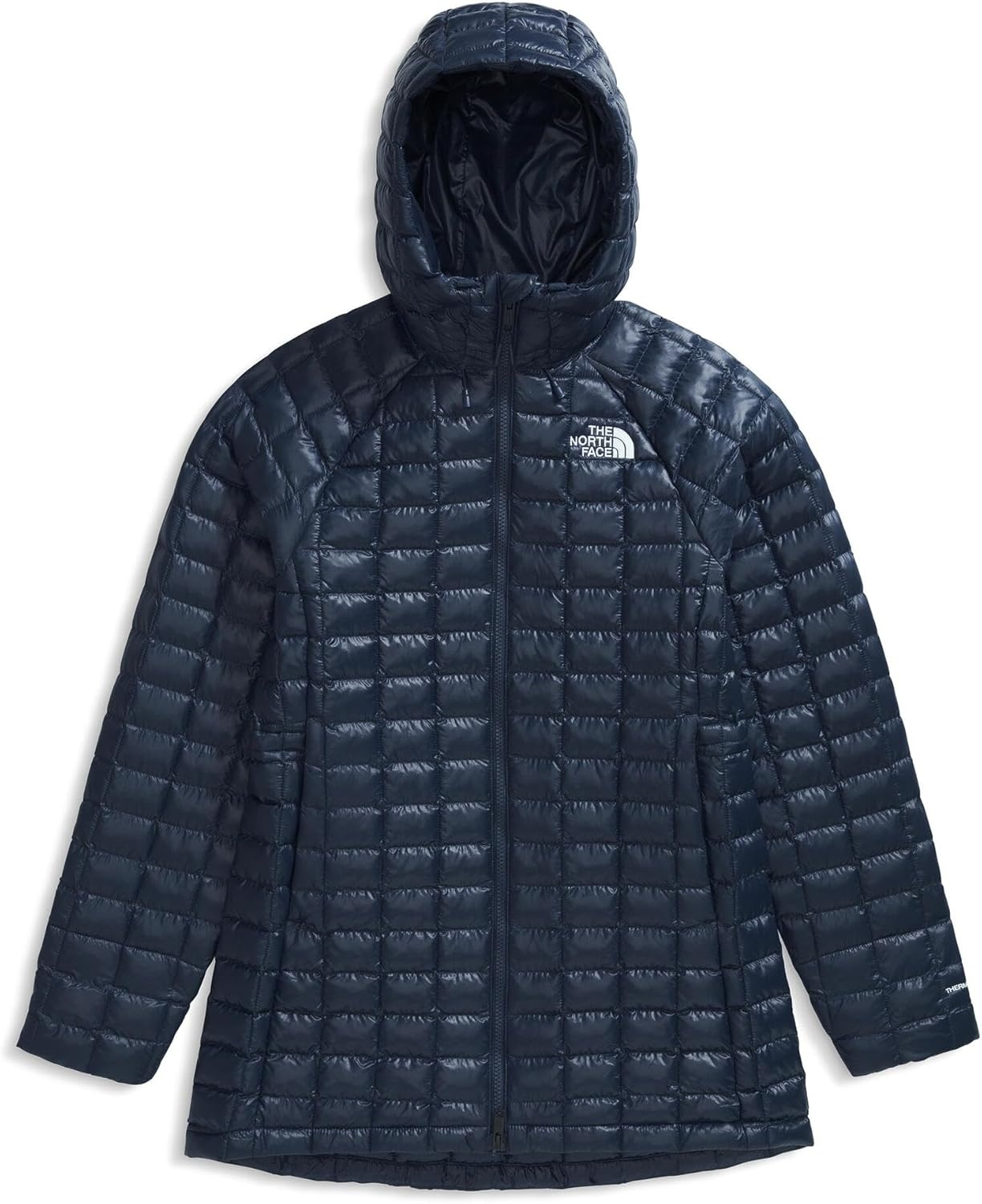 image:imageTHE NORTH FACE Womens Thermoball Hooded Parka Standard amp Plus Size High Loft Insulation Wind amp Water ResistantSummit Navy