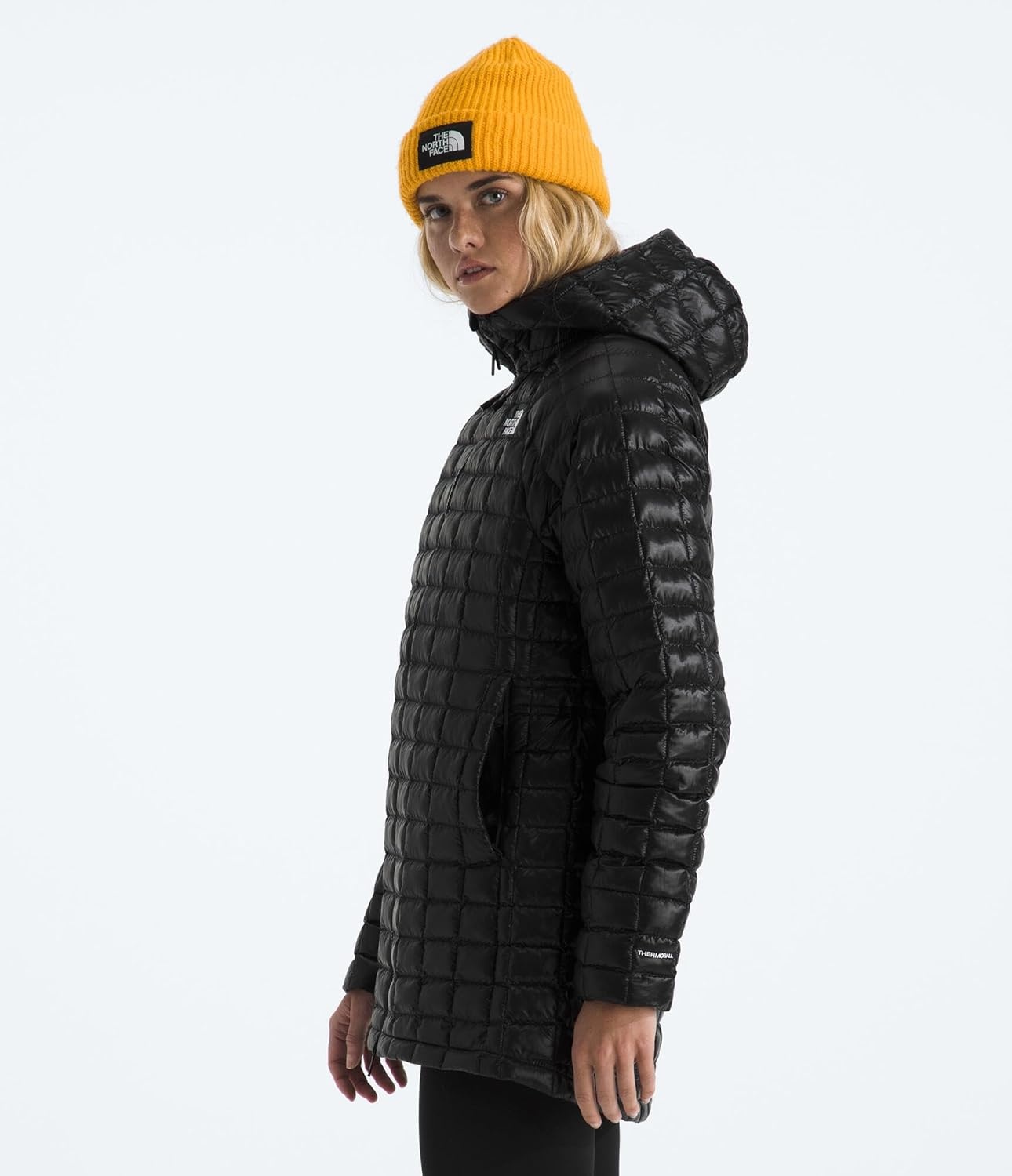 image:imageTHE NORTH FACE Womens Thermoball Hooded Parka Standard amp Plus Size High Loft Insulation Wind amp Water ResistantTnf Black