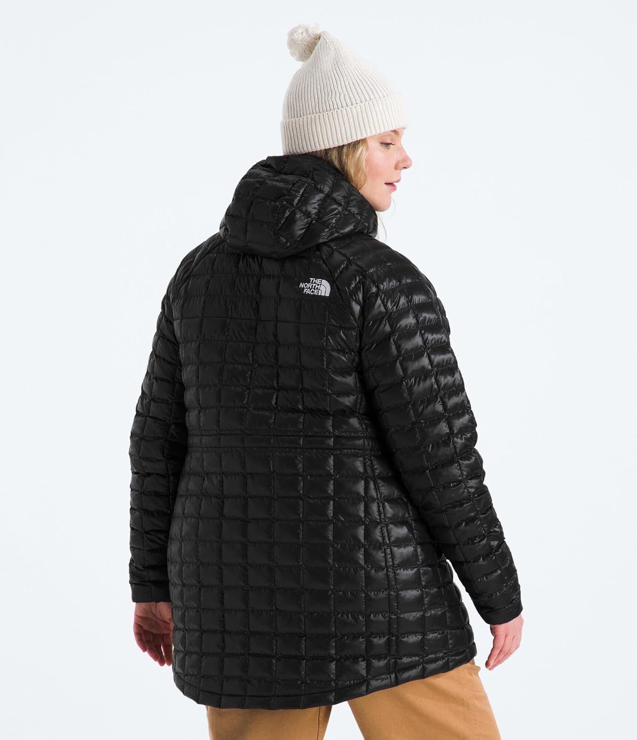 image:imageTHE NORTH FACE Womens Thermoball Hooded Parka Standard amp Plus Size High Loft Insulation Wind amp Water ResistantTnf Black
