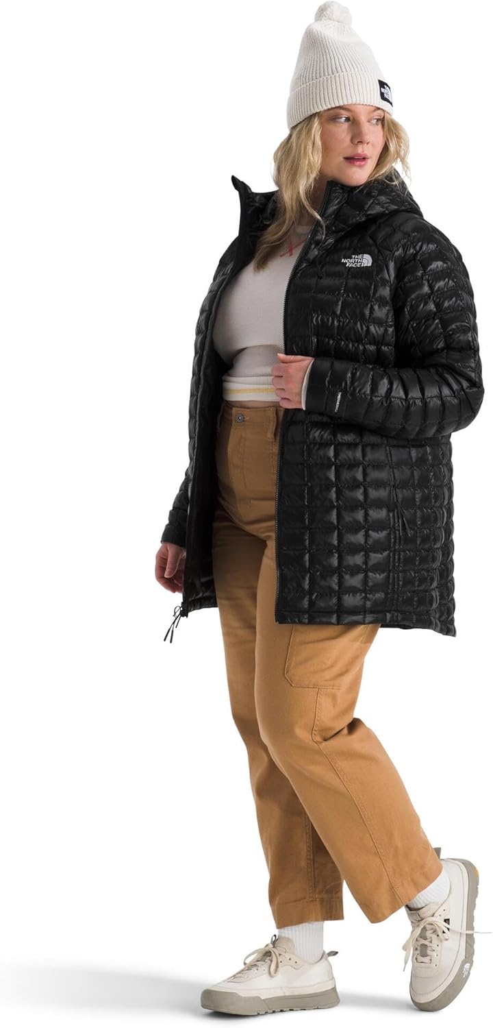 image:imageTHE NORTH FACE Womens Thermoball Hooded Parka Standard amp Plus Size High Loft Insulation Wind amp Water ResistantTnf Black