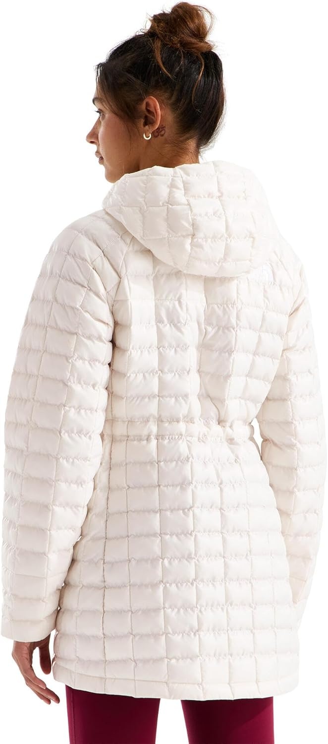 image:imageTHE NORTH FACE Womens Thermoball Hooded Parka Standard amp Plus Size High Loft Insulation Wind amp Water ResistantWhite DuneWhite Dune