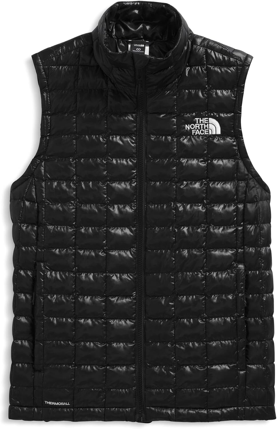 image:imageTHE NORTH FACE Womens Thermoball Vest Lightweight Zip Up Vest With Synthetic Insulation Wind Resistant amp Water RepellentTnf Black