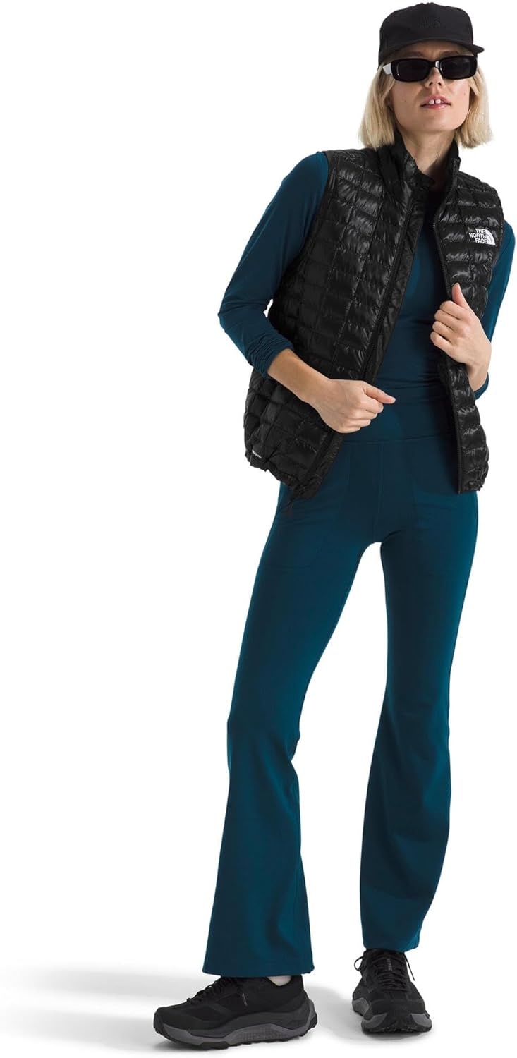 image:imageTHE NORTH FACE Womens Thermoball Vest Lightweight Zip Up Vest With Synthetic Insulation Wind Resistant amp Water RepellentTnf Black