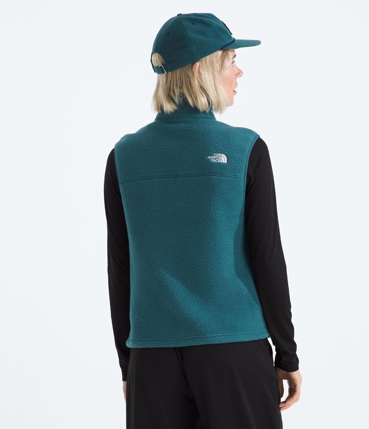 image:imageTHE NORTH FACE Womens Yumiori Vest Lightweight Fleece Zip Up With Stretch Binding Internal Cinch Cord amp Zip PocketsSpace