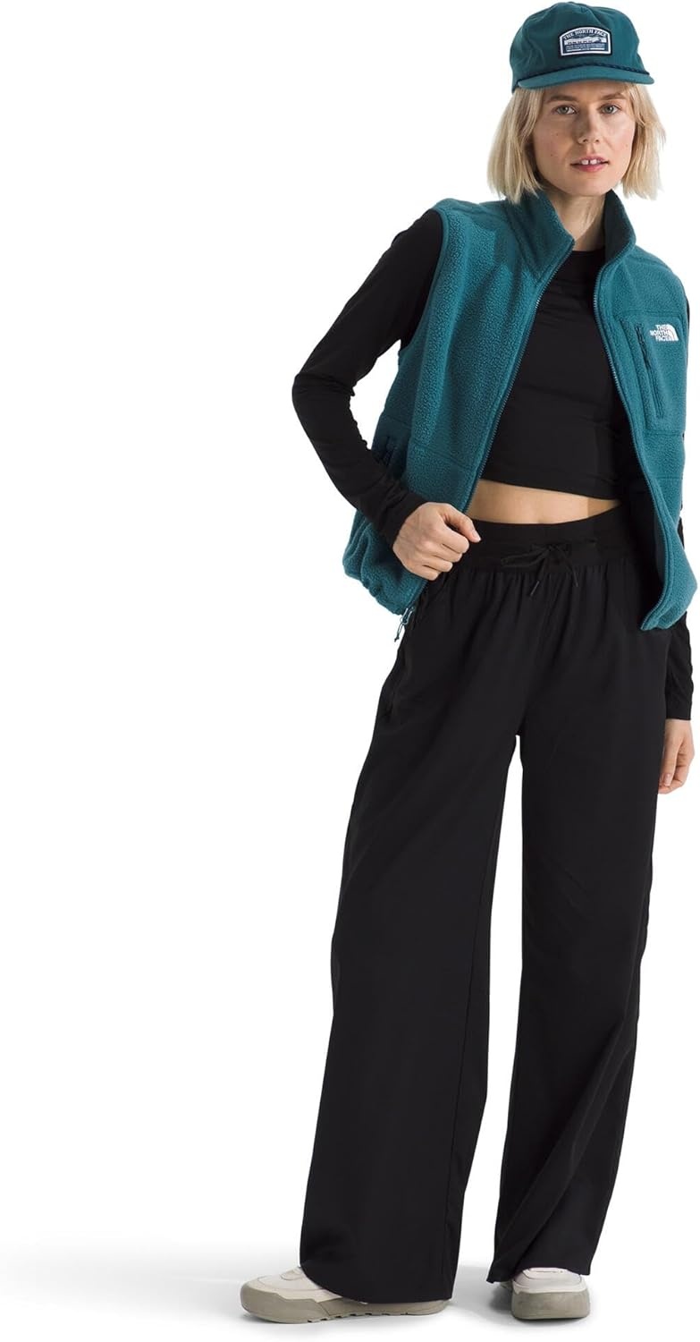 image:imageTHE NORTH FACE Womens Yumiori Vest Lightweight Fleece Zip Up With Stretch Binding Internal Cinch Cord amp Zip PocketsSpace
