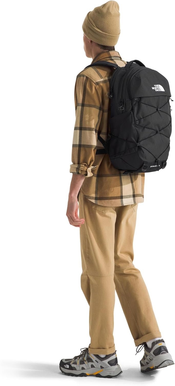 image:imageThe North Face Borealis Commuter Laptop Backpack Water Repellent Laptop Sleeve Large Main Compartment TNF BlackTNF BlackNPF One SizeAsphalt Grey Light HeatherTnf Blacknpf