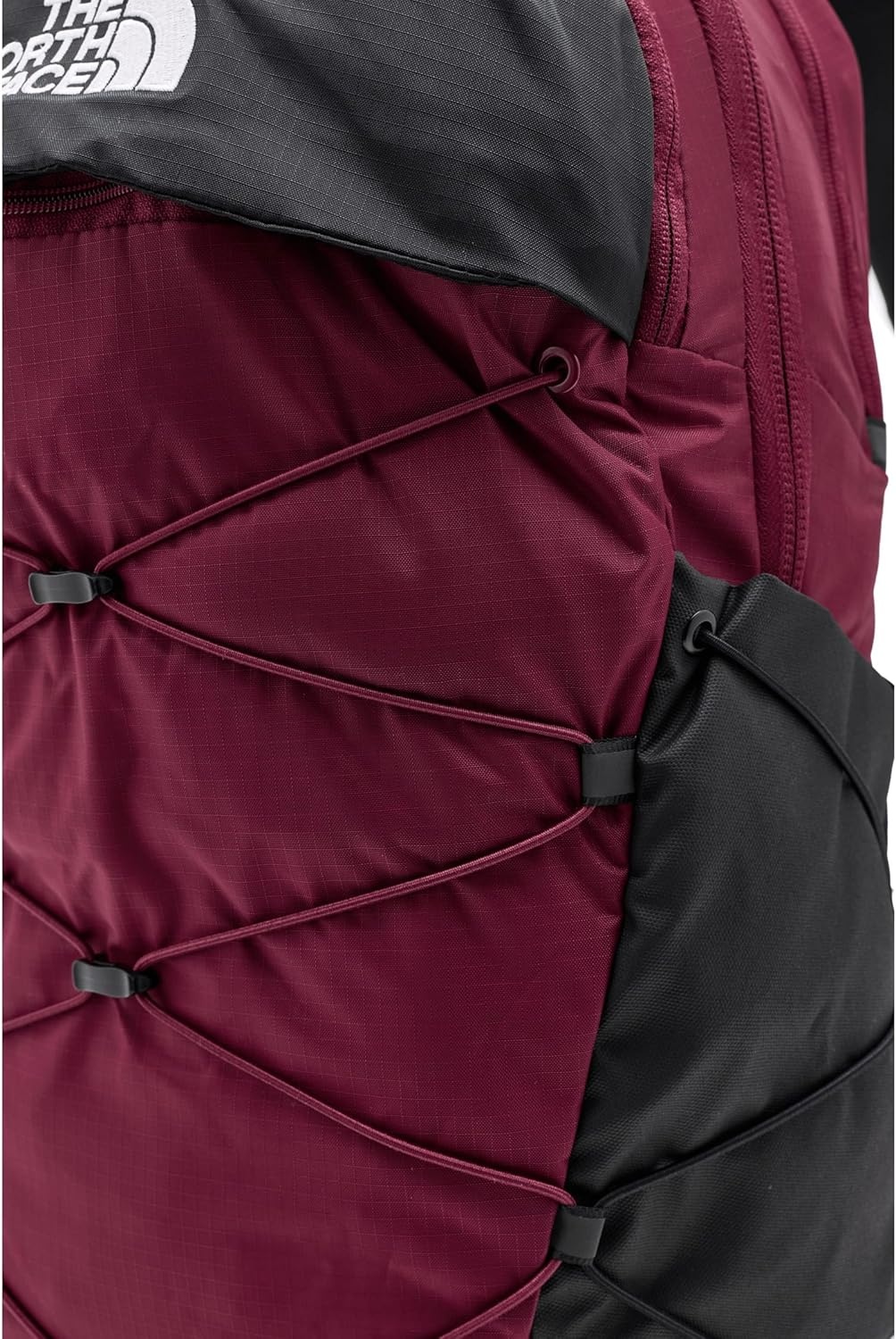 image:imageThe North Face Borealis Commuter Laptop Backpack Water Repellent Laptop Sleeve Large Main Compartment TNF BlackTNF BlackNPF One SizeBurgundy CrushTnf Black