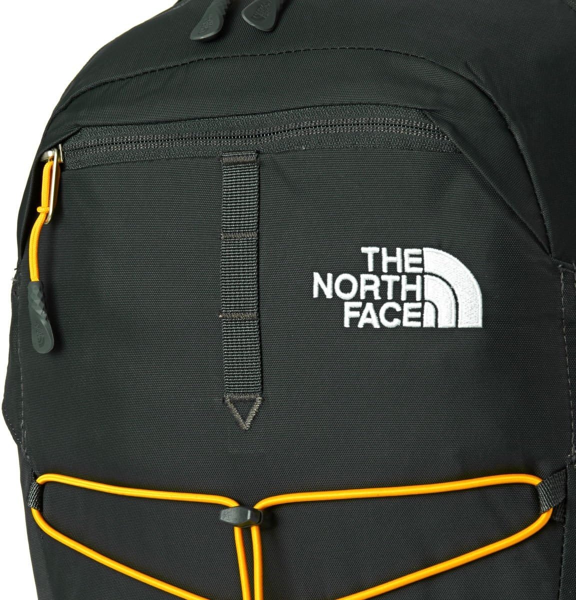 image:imageThe North Face Borealis Commuter Laptop Backpack Water Repellent Laptop Sleeve Large Main Compartment TNF BlackTNF BlackNPF One SizeCitrus YellowAsphalt Grey