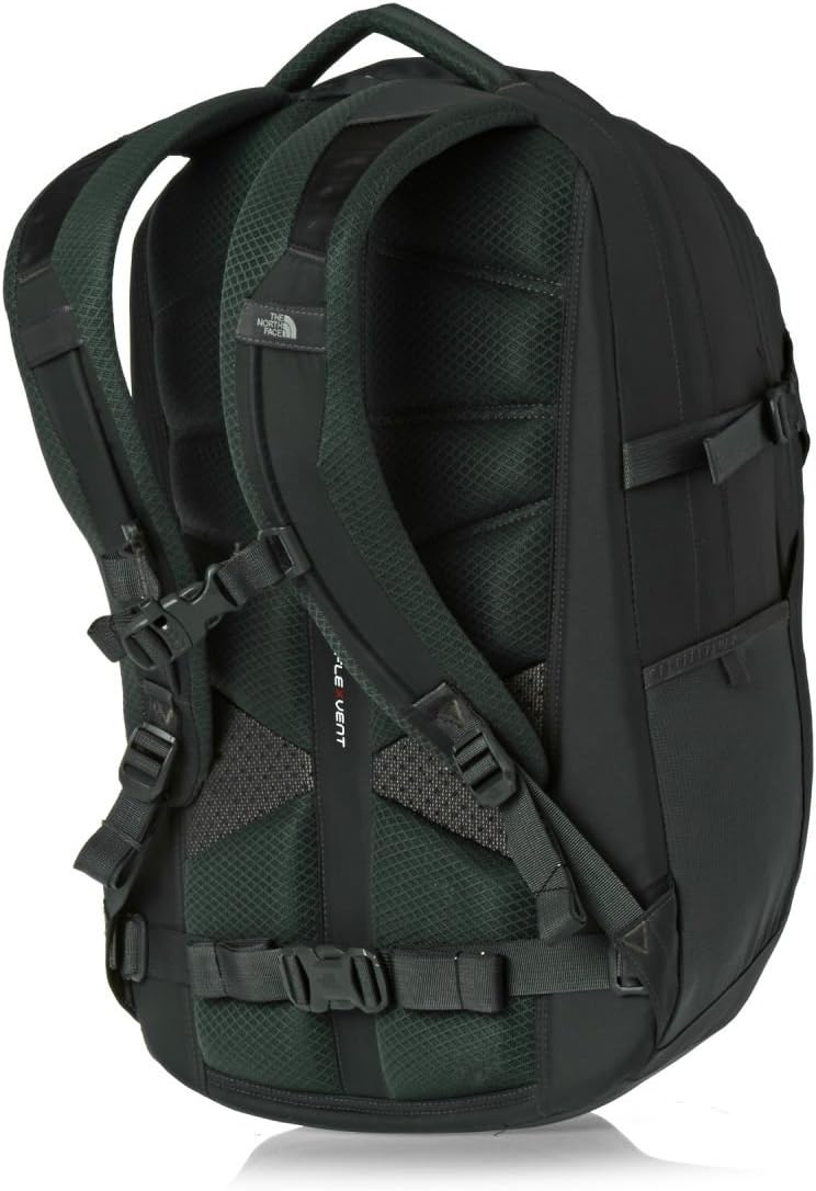 image:imageThe North Face Borealis Commuter Laptop Backpack Water Repellent Laptop Sleeve Large Main Compartment TNF BlackTNF BlackNPF One SizeCitrus YellowAsphalt Grey