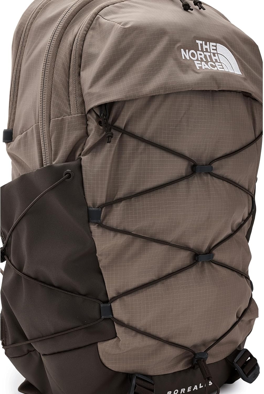 image:imageThe North Face Borealis Commuter Laptop Backpack Water Repellent Laptop Sleeve Large Main Compartment TNF BlackTNF BlackNPF One SizeGarnetDark Chestnut