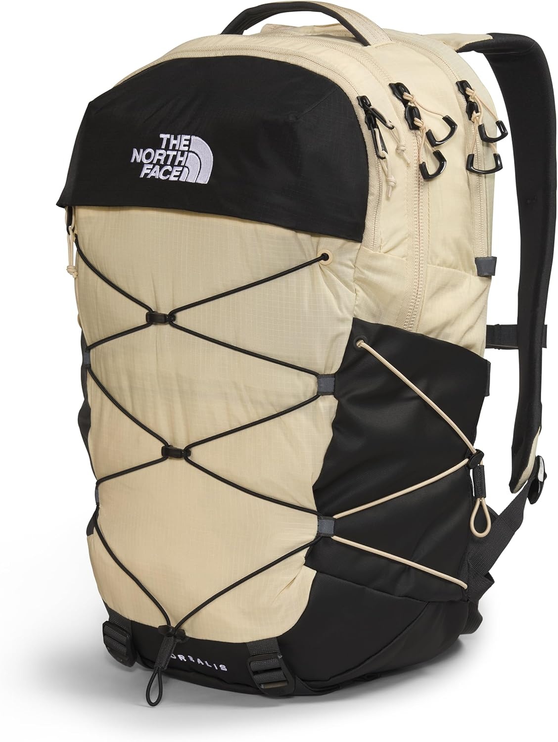 image:imageThe North Face Borealis Commuter Laptop Backpack Water Repellent Laptop Sleeve Large Main Compartment TNF BlackTNF BlackNPF One SizeGravelTnf Black