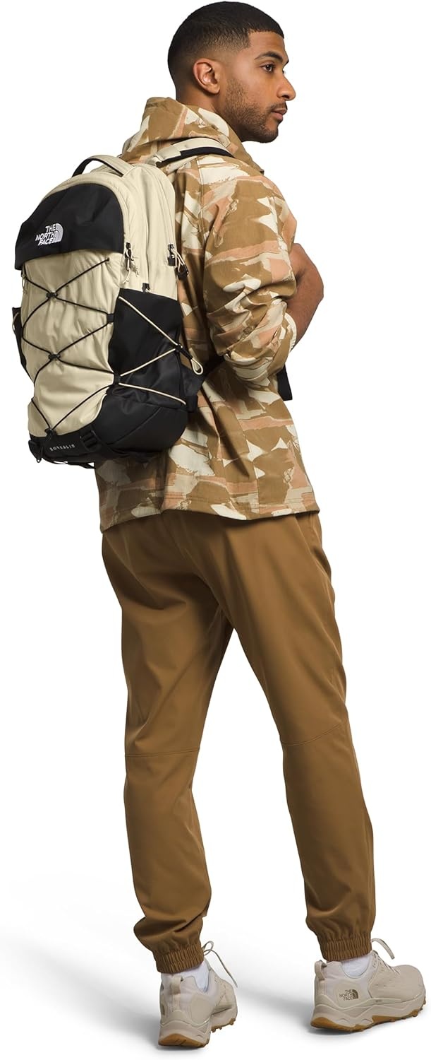 image:imageThe North Face Borealis Commuter Laptop Backpack Water Repellent Laptop Sleeve Large Main Compartment TNF BlackTNF BlackNPF One SizeGravelTnf Blacknpf