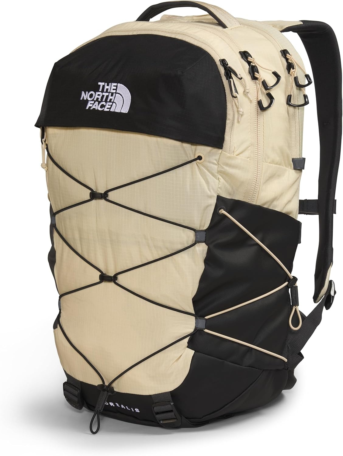 image:imageThe North Face Borealis Commuter Laptop Backpack Water Repellent Laptop Sleeve Large Main Compartment TNF BlackTNF BlackNPF One SizeGravelTnf Blacknpf