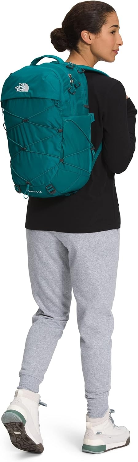 image:imageThe North Face Borealis Commuter Laptop Backpack Water Repellent Laptop Sleeve Large Main Compartment TNF BlackTNF BlackNPF One SizeHarbor BlueTnf White