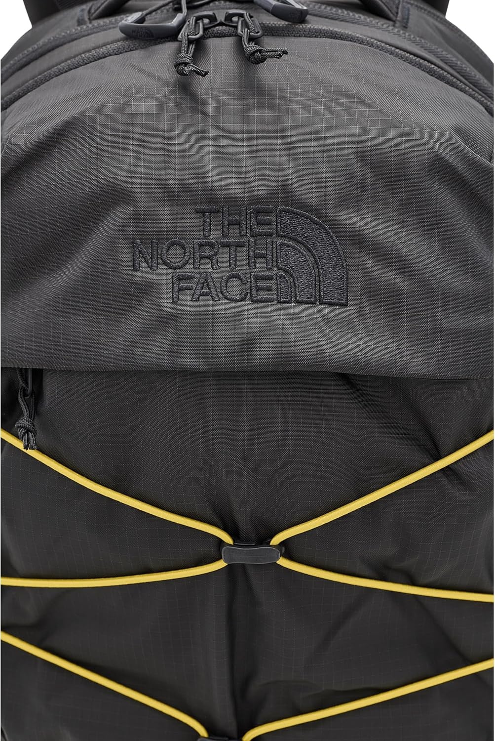 image:imageThe North Face Borealis Commuter Laptop Backpack Water Repellent Laptop Sleeve Large Main Compartment TNF BlackTNF BlackNPF One SizeLeadPigment Yellow