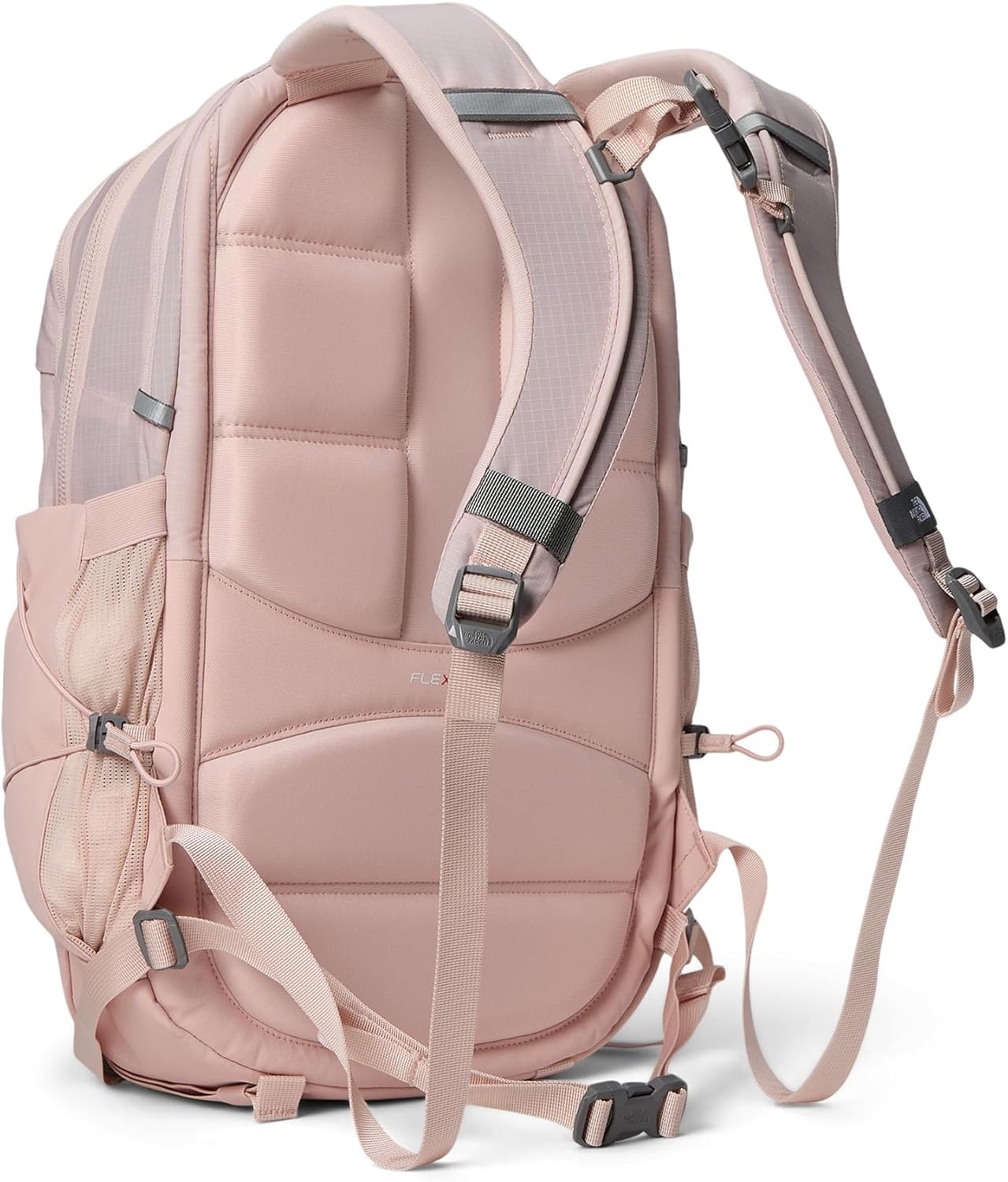 image:imageThe North Face Borealis Commuter Laptop Backpack Water Repellent Laptop Sleeve Large Main Compartment TNF BlackTNF BlackNPF One SizePink MossSilver Metallic